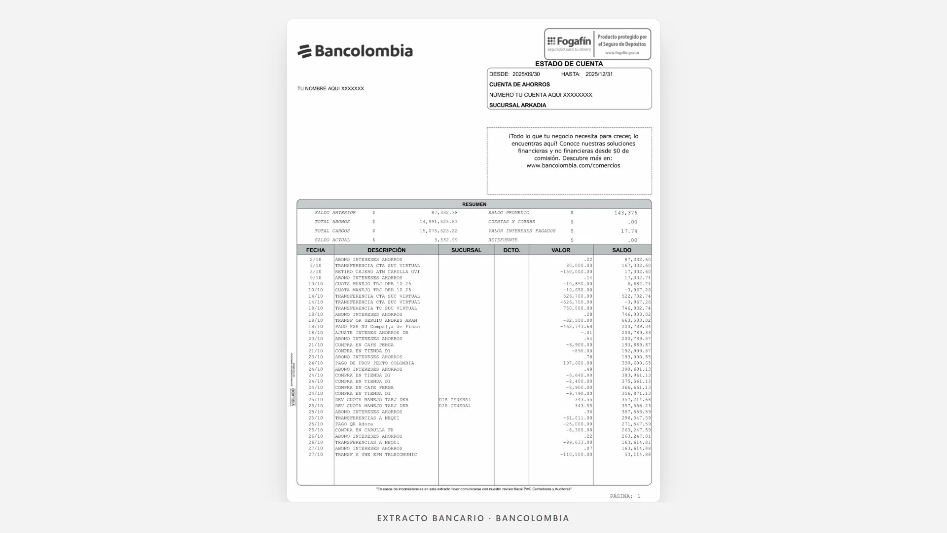 Lucía para manejar tu software — Descarga movimientos de bancos y pasarelas